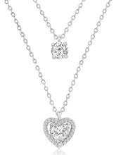 Heart CZ Pendant Chains – Romantic Fashion Jewellery by Peora

