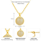Circles Pendant Necklace – Modern Fashion Jewellery by Peora

