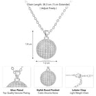 Circles Pendant Necklace – Modern Fashion Jewellery by Peora


