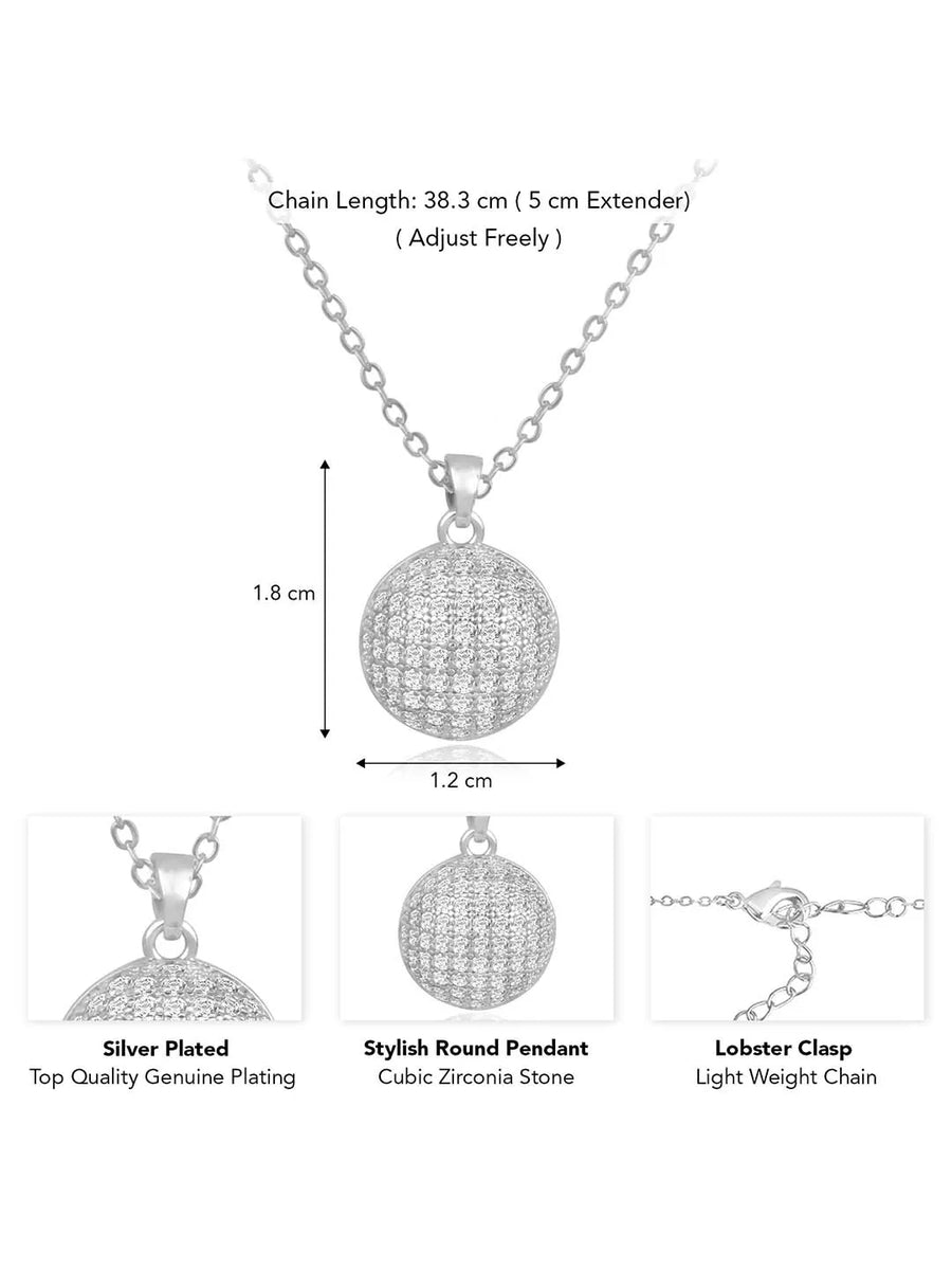 Circles Pendant Necklace – Modern Fashion Jewellery by Peora

