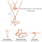 Butterfly Pendant Chain Necklace – Graceful Fashion Jewellery by Peora

