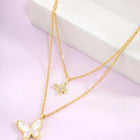 Butterfly Pendant Chain Necklace – Graceful Fashion Jewellery by Peora

