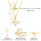 Butterfly Pendant Chain Necklace – Graceful Fashion Jewellery by Peora

