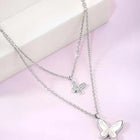 Butterfly Pendant Chain Necklace – Graceful Fashion Jewellery by Peora


