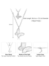 Butterfly Pendant Chain Necklace – Graceful Fashion Jewellery by Peora

