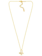 Butterfly Bliss CZ Pendant Chain – Delicate Fashion Jewellery by Peora

