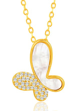 Butterfly Bliss CZ Pendant Chain – Delicate Fashion Jewellery by Peora

