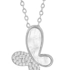 Butterfly Bliss CZ Pendant Chain – Delicate Fashion Jewellery by Peora


