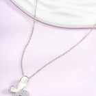 Butterfly Bliss CZ Pendant Chain – Delicate Fashion Jewellery by Peora

