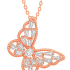 Wings CZ Pendant Chain – Stylish Fashion Jewellery by Peora

