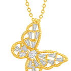 Wings CZ Pendant Chain – Stylish Fashion Jewellery by Peora

