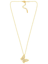 Wings CZ Pendant Chain – Stylish Fashion Jewellery by Peora

