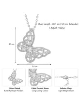 Wings CZ Pendant Chain – Stylish Fashion Jewellery by Peora

