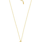 Pearl & CZ Flutter Pendant Chain – Elegant Fashion Jewellery by Peora

