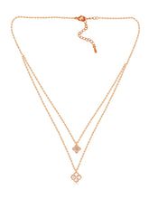 Petals CZ Pendant Chains – Floral Fashion Jewellery by Peora

