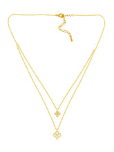 Petals CZ Pendant Chains – Floral Fashion Jewellery by Peora

