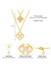 Petals CZ Pendant Chains – Floral Fashion Jewellery by Peora

