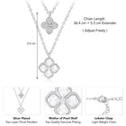 Petals CZ Pendant Chains – Floral Fashion Jewellery by Peora

