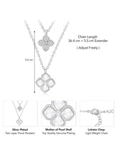Petals CZ Pendant Chains – Floral Fashion Jewellery by Peora

