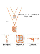 CZ Pendant Chains – Sparkling Fashion Jewellery by Peora

