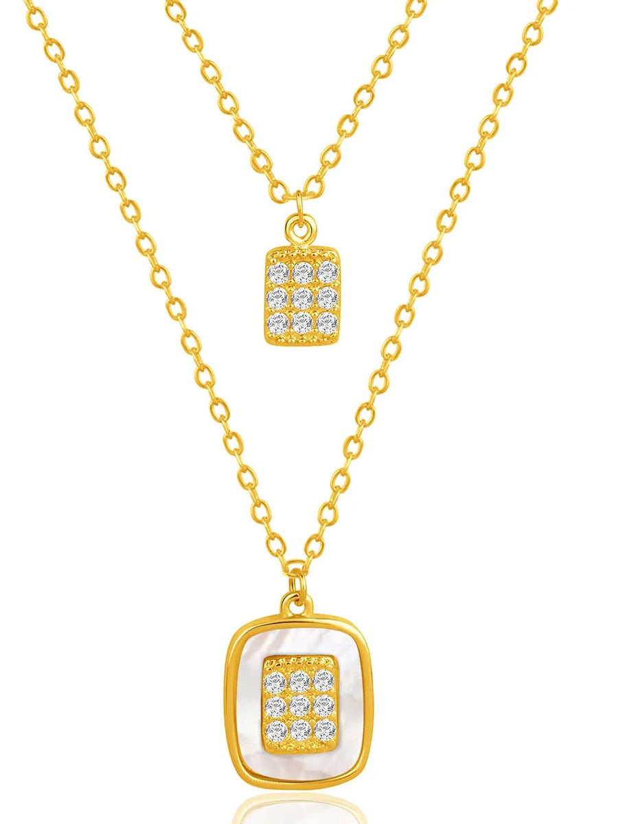 CZ Pendant Chains – Sparkling Fashion Jewellery by Peora

