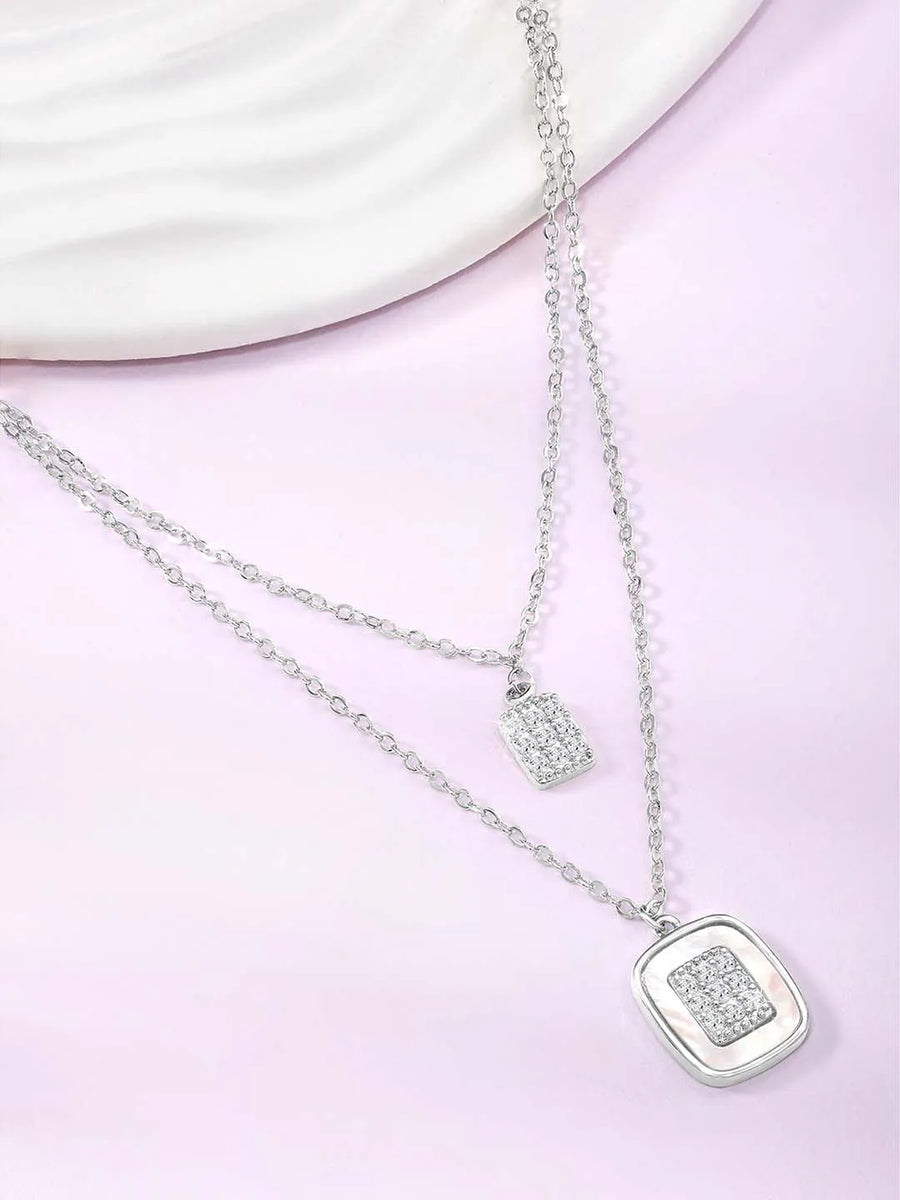 CZ Pendant Chains – Sparkling Fashion Jewellery by Peora

