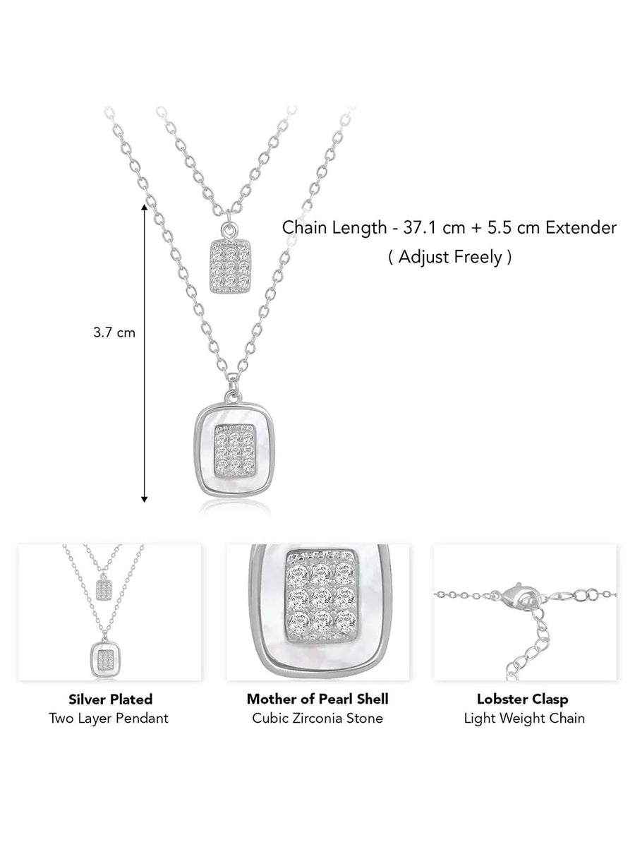 CZ Pendant Chains – Sparkling Fashion Jewellery by Peora

