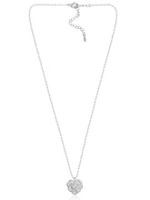 Pendant Chain with Sparkling Heart – Elegant Fashion Jewellery by Peora

