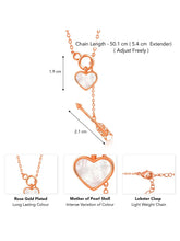 Heart & Arrow Pendant – Chic Romantic Jewellery by Peora

