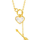 Heart & Arrow Pendant – Chic Romantic Jewellery by Peora

