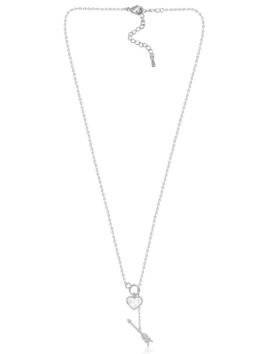 Heart & Arrow Pendant – Chic Romantic Jewellery by Peora

