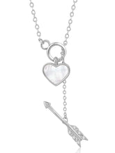 Heart & Arrow Pendant – Chic Romantic Jewellery by Peora

