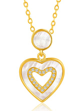 Chic Heartfelt CZ Pendant Chain