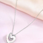 Heart CZ Pendant Chain – Romantic Fashion Jewellery by Peora

