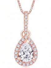 Imperial Teardrop Pendant Rose Gold Plated