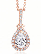 Imperial Teardrop Pendant Rose Gold Plated