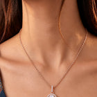 Royal Radiance Pendant Rose Gold Plated