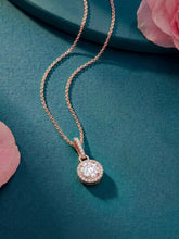Royal Radiance Pendant Rose Gold Plated
