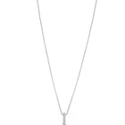 Royal Radiance Pendant Rhodium Plated