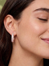 Pristine Petal Earrings Rose Gold Plated