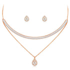 CZ Necklace Set – Sparkling Fashion Jewellery by Peora

