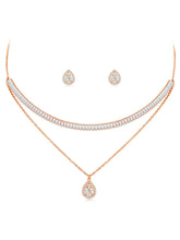 CZ Necklace Set – Sparkling Fashion Jewellery by Peora

