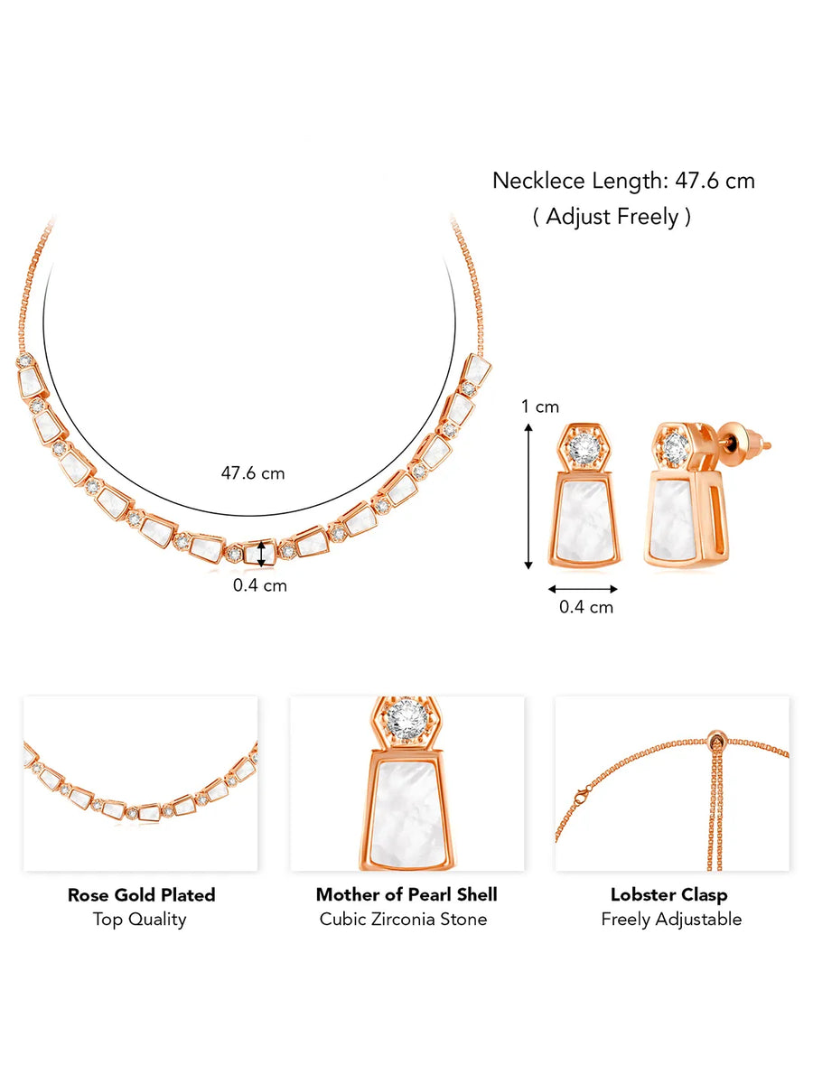 Synthetic Stones Necklace – Elegant Fashion Jewellery by Peora


