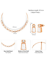 Synthetic Stones Necklace – Elegant Fashion Jewellery by Peora

