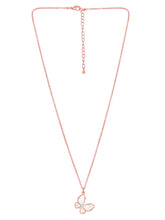 Butterfly Pendant Set by Peora – Graceful Fashion Jewellery

