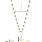 Butterfly Pendant Set by Peora – Graceful Fashion Jewellery

