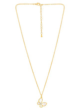 Butterfly Pendant Set by Peora – Graceful Fashion Jewellery

