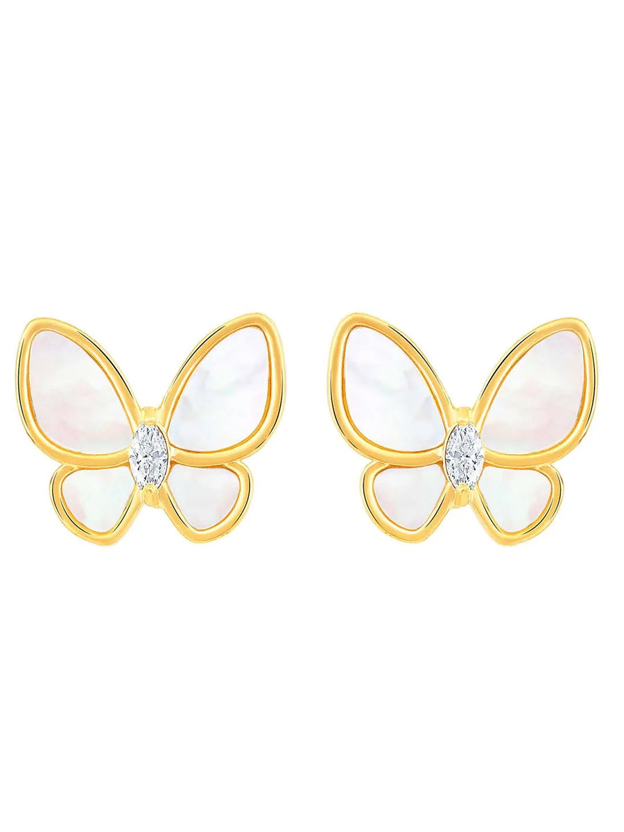 Butterfly Pendant Set by Peora – Graceful Fashion Jewellery


