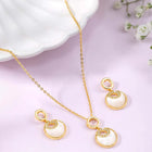 Classic Round Pendant Set – Timeless Fashion Jewellery by Peora

