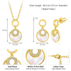 Classic Round Pendant Set – Timeless Fashion Jewellery by Peora

